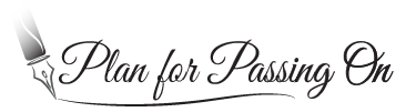 Plan for Passing On